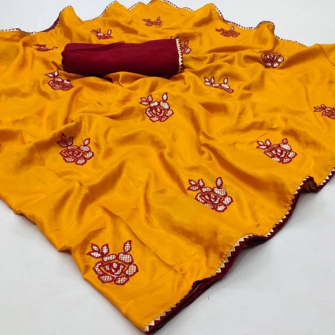 Mahek 75 New Designer Fancy Wear Dola Silk Latest Saree Collection